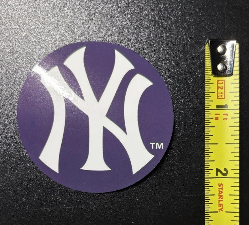 Adesivo New York Yankees Logo Primario - Vinile Impermeabile Decalcomania USA Multicolore