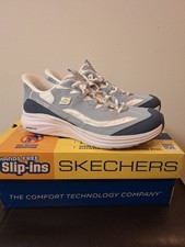 Size 9 Skechers Women's Contour Foam Cozy Fit Hands Free Slip-ins Sneakers New