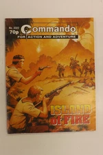 COMMANDO COMIC FOR ACTION AND ADVENTURE No.3322 ISLAND OF FIRE 2000 GN198