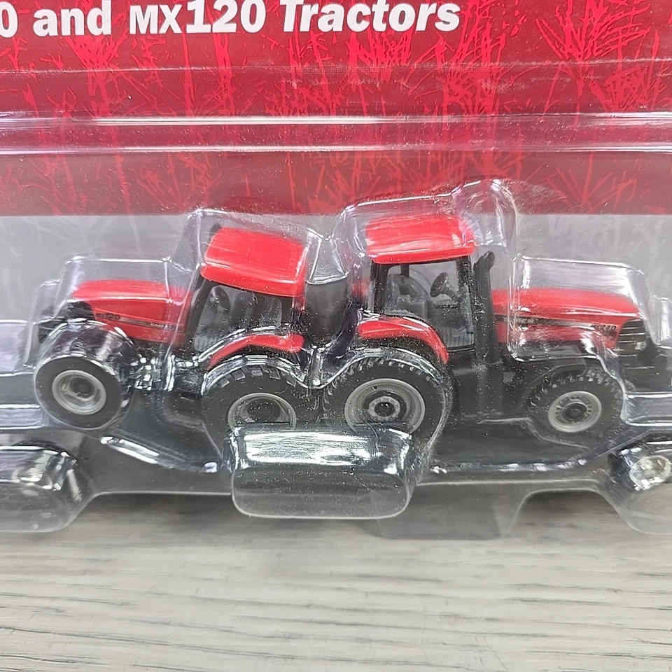 Ertl Case IH Semi Con Lowboy y Case IH MX240 y MX120 Tractores Escala 1/64 - NUEVO Foto 3 de 4