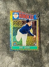 Roki Sasaki 2025 Bowman Chrome Rookie of the Year Mojo Refractor Parallel 
