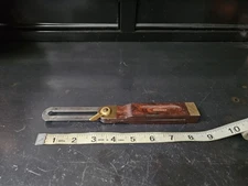 Vintage Stanley No. 25 Adjustable Sliding T-Bevel Square 8"  Nice One!!