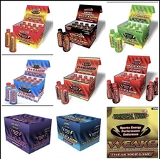 Tweaker Energy Drink Shots, Sugar Free CHOOSE YOUR FLAVOR FULL BOX Free Shipping
