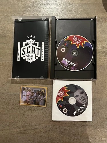 Sega Night Trap Limited Run Games CD 32x Collector's Edition