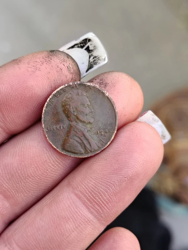 1946 S. Mint Lincoln Wheat Penny Error coins - Image 4 of 4