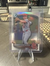 2025 Bowman Draft - Chrome JJ Wetherholt #BDC-145 Refractor (RC)