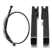 Aluminum Swingarm Extension Black Line For Kawasaki ZX10R 2004-2005 2008 09 10