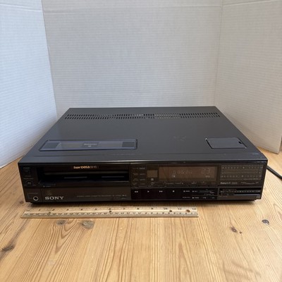 Vintage 80s SONY SL-HF550 Hi fi BetaMax Super Beta video recorder Tested