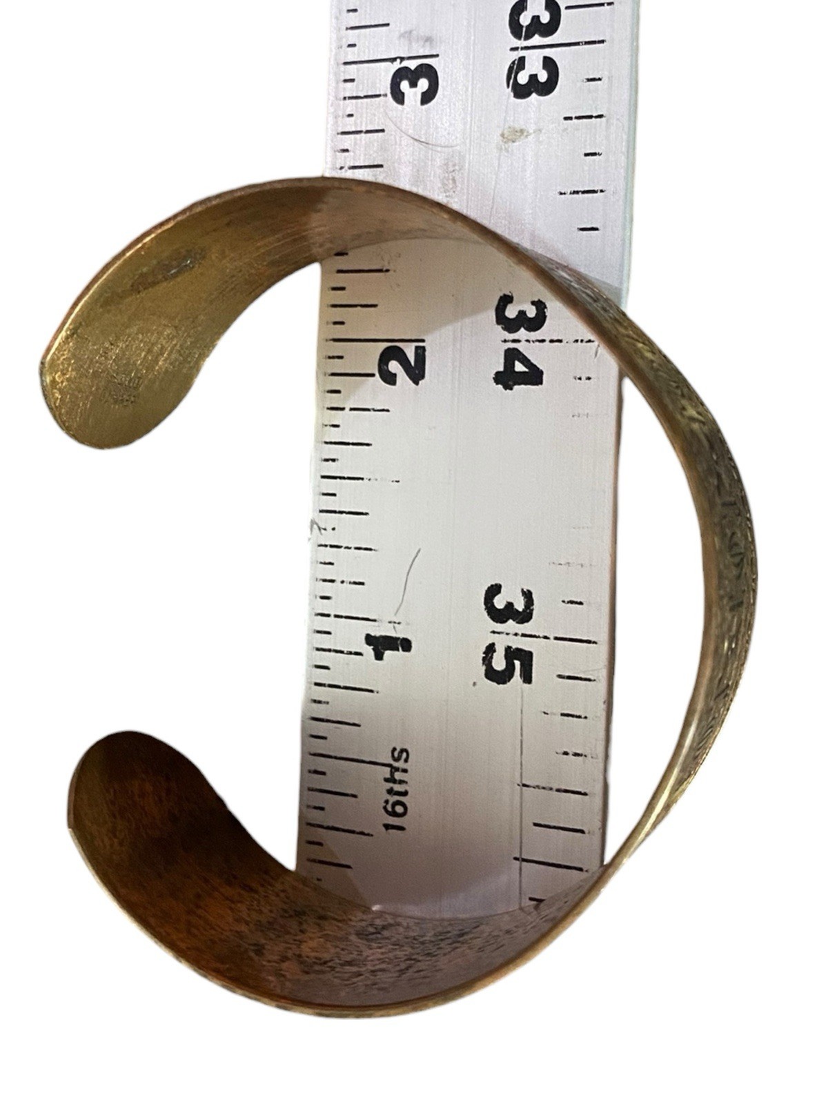 Vintage Pressed Embossed Solid Copper Southwester… - image 7