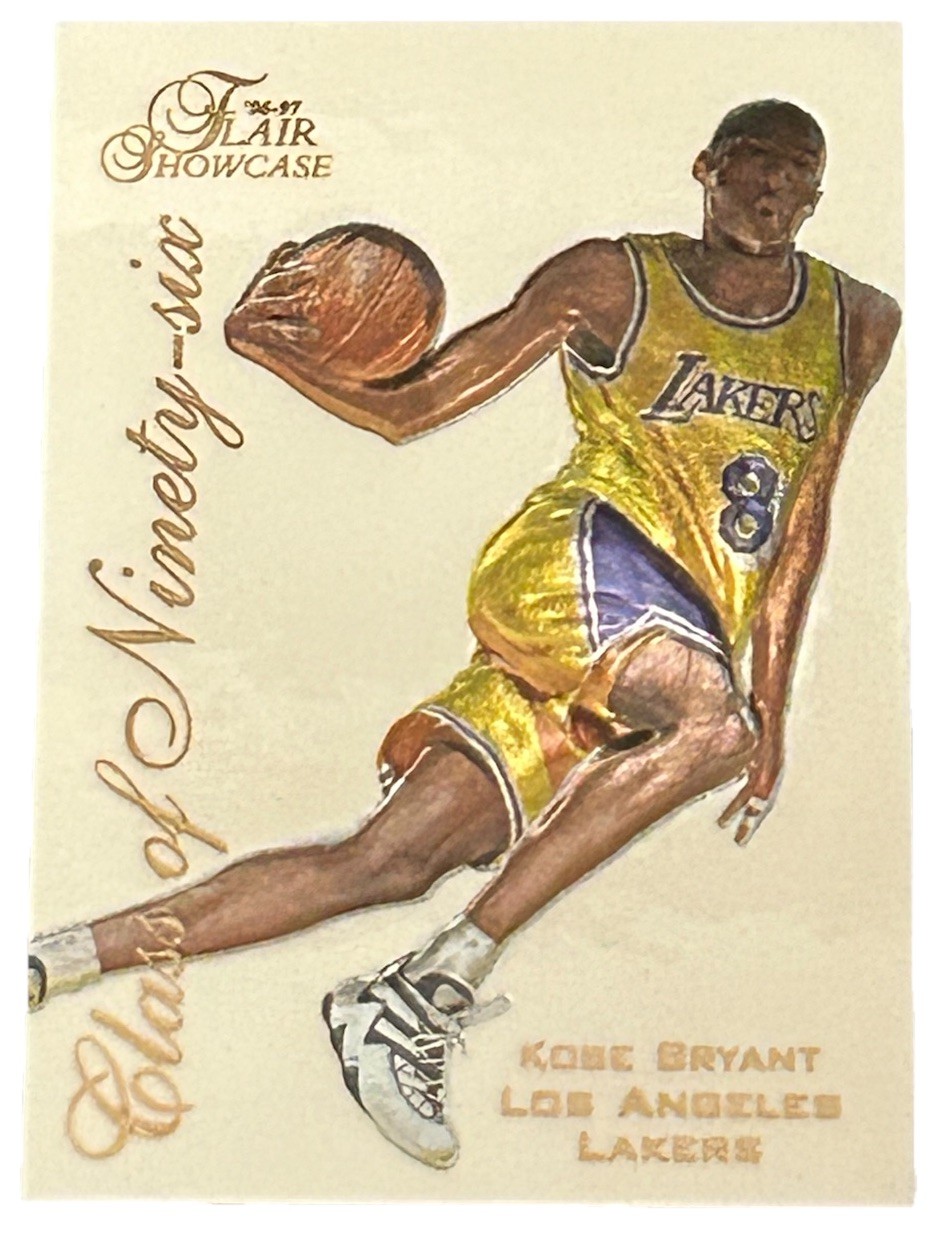 Kobe Bryant 1996 Flair Showcase #4 Class of '96 Price Guide