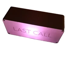 Happy Hour / Last Call Two Sided Sign Light Up Sign Man Cave Bar