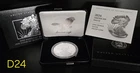 Silver, Uncirculated Proof, 2024 American Eagle One Ounce, West Point Coin