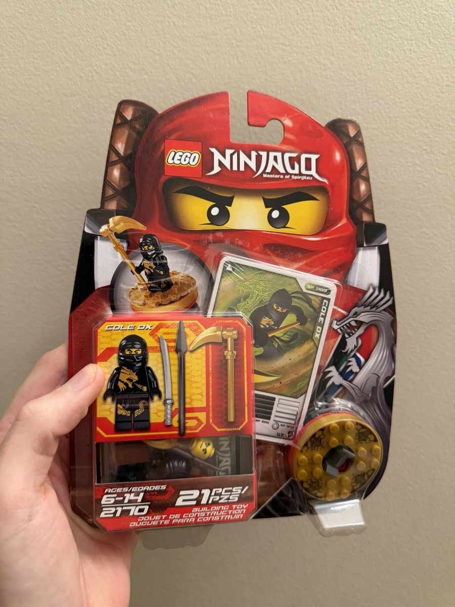 LEGO Ninjago Cole DX Spinner 2170 New Sealed! | eBay