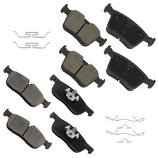 Front & Rear 8pcs Brake Pads For 2015 -2018 2019 Land Rover Discovery Sport 2.0L