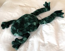 Vintage Animal Alley Tie Dye Green Frog Large JUMBO 43 Plush Toys R Us