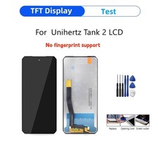 For Unihertz Tank 2 Replacement TFT LCD Display Touch Screen Digitizer Assembly