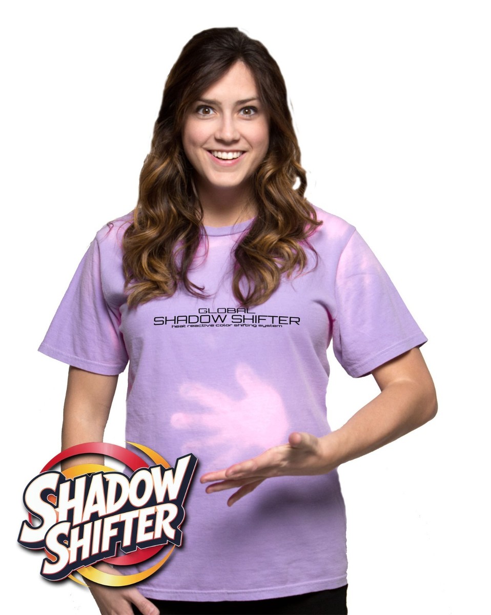 Shadow Shifter Color Changing Adult PURPLE TO PINK T-Shirts like