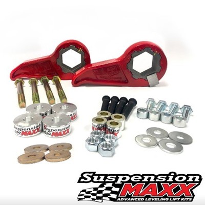 20-25 GM 2500HD 3500HD Suspension Maxx Cam9 Leveling 1-2.5'' Torsion Bar Key Kit