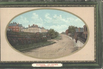 Vintage Bangor, Co. Down Princetown Road Postkarte, H. & Co. Belfast, deutsch