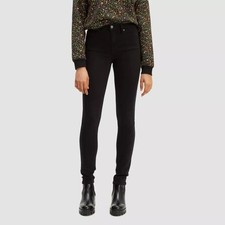 Levi  s Women  s 721 High Rise Skinny Jeans - Soft Black Size 26