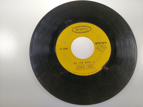 George Jones - One Of These Days/We Can Make It - EPIC 7" Single 45 RPM