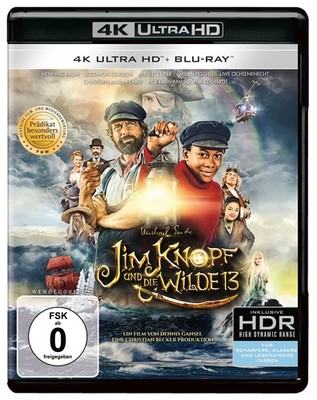 Jim Knopf und die Wilde 13 4K, 2 UHD-Blu-ray (4K UHD Blu-ray) Henning Baum