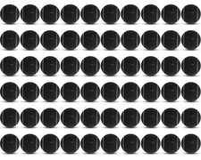 60 Precut Tennis Balls for Chair Legs - Heavy Duty Floor Protectors Black