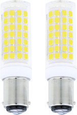 Ba15d Led Light Bulb 7.5wb15 Double Contact Bayonet Base120v Daylight White... Ba15d Led Light Bulb 7.5wb15 Double Contact Bayonet Base120v Daylight White...