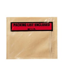 3M Top Print Packing List Envelope PLE-T1, 4.5 in x 5.50 in