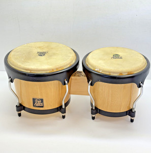 LP Wood Bongos Black Hardware Made in Thailand 2-Piece Set