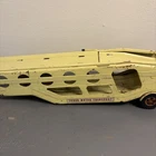 TONKA Motor Transport Trailer Only Pressed Steel Yellow