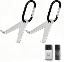 Video Doorbell Removal Key Tool, Metal Upgrade with Keychain, Compatible with Al