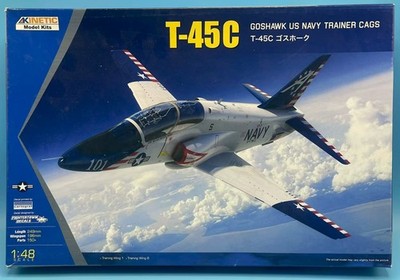 Kinetic Model 1/48 K48094 T-45C Goshawk US Navy Trainer CAGS Brand New Complete