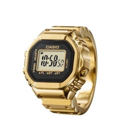 Buy Casio Ring Watch Gold CRW-001G-9JR w/Size Adjusting Spacer