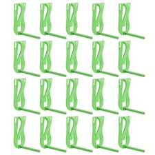 20pcs Bird Cage Food Holder: Parrot Fruit Vegetable Clips - Cage Feeder Clip -