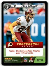 2019 Panini NFL Five #U121-19 Josh Norman Washington Redskins