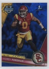2023 Bowman U Chrome Sapphire Edition Korey Foreman #190 15tx