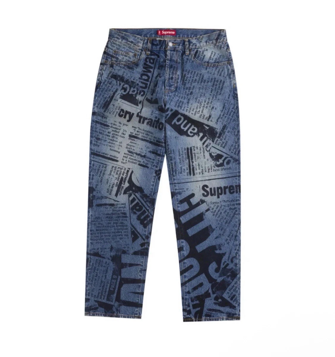 Supreme Regular 34 Size Jeans for Men for sale | eBay