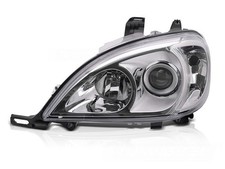 Left reflector headlight suitable for Mercedes ML W163 2001-2005 with chrome ... Left reflector headlight suitable for Mercedes ML W163 2001-2005 with chrome ...