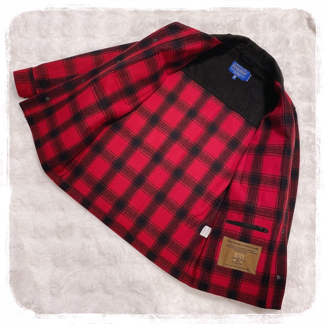 Pendleton 100th Anniversary Cruiser Jacket Red Wo… - image 3