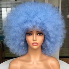 Women Short Curly Wig Soft Synthetic Natural Looking Party Christmas Cosplay Wig