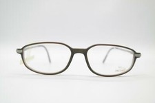 Vintage Jaguar 3210-228 Green Silver Oval Glasses Frame Eyeglasses NOS