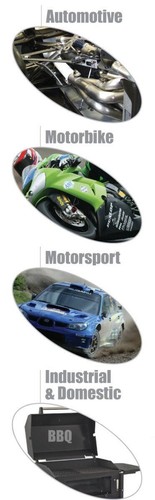 2x PLATEADA Alta Temperatura XHT VHT Pintura en Spray + 1x Laca Bloque Motor Escape + C - Imagen 10 de 13