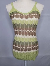 No Boundaries Striped Knit Sparkle Tank TopIn Size Small, Excellent Condition.  