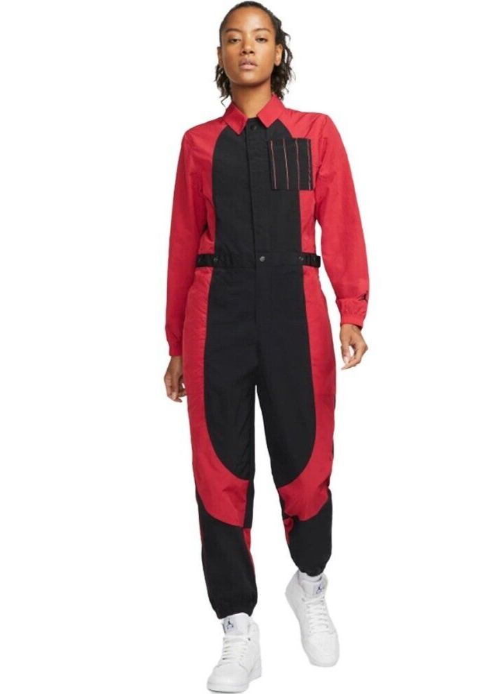 WOMENS NIKE AIR JORDAN ESSENTIAL FLIGHT JUMPSUIT SIZE S (DJ2626