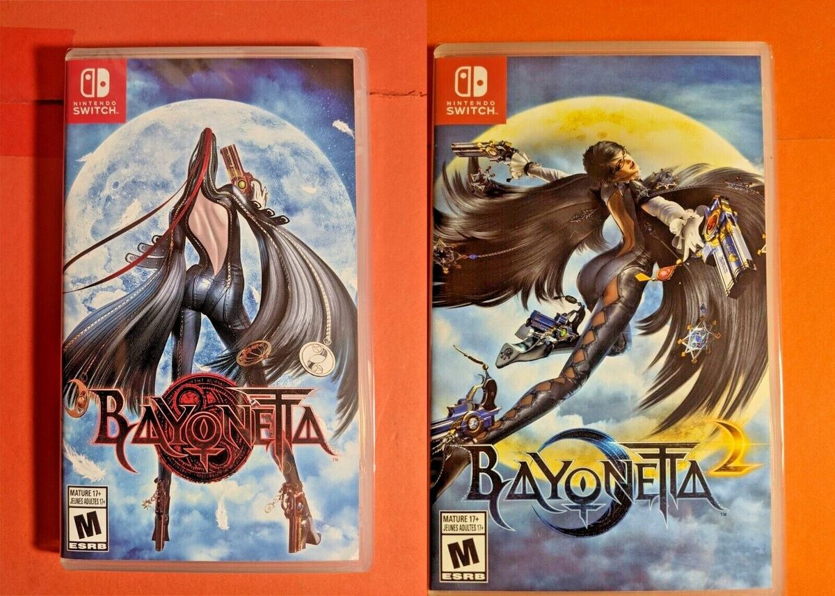 Bayonetta 2 + Bayonetta - Nintendo Switch Wata Graded 9.8 A++ New, Sealed