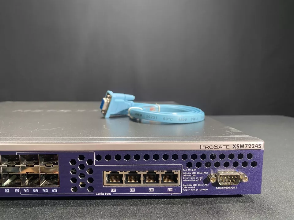 NetGear Prosafe M7300-24XF XSM7224S 24-Port Stackable Managed Switch- Fast Ship - Image 2 of 4