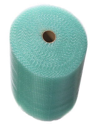 Green Bubble Cushioning Wrap Roll 150' x 24''  3/16 (Sm) Eco-Friendly Recycled