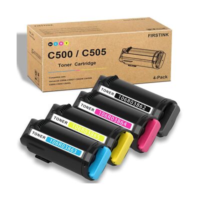 VersaLink C500 C505 Toner Cartridge High Capacity 106R03869 106R03866 106R038...