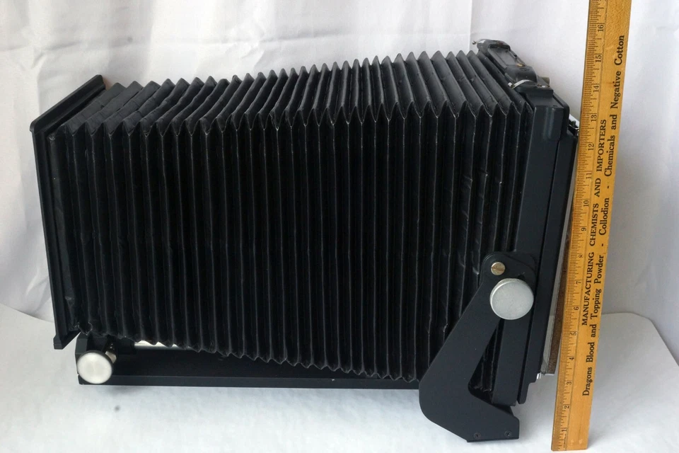 cámara de visión calumet serie c 8 x 10 lente corta modelo por órbita sin usar hallazgo raro Foto 4 de 4